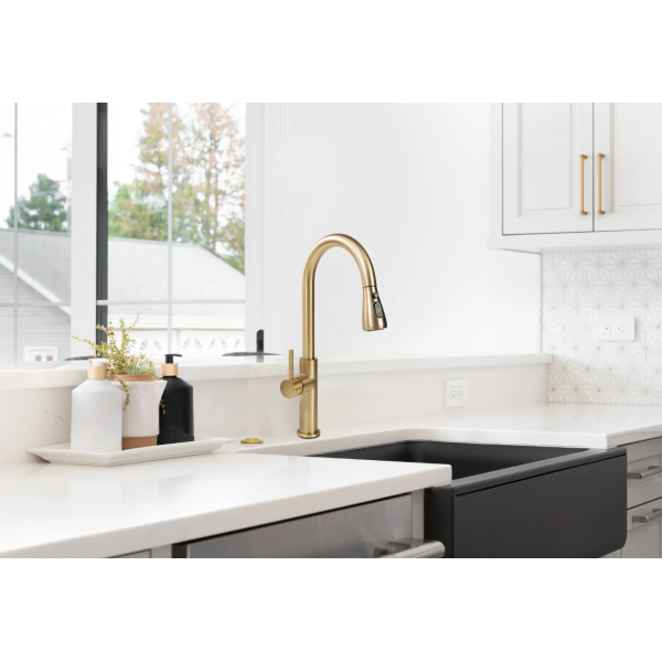 Смеситель для кухни REA NEST BRUSHED GOLD матовое золото