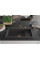 Гранітна кухонна мийка MEXEN OMAR BLACK GRANITE + сифон GOLD