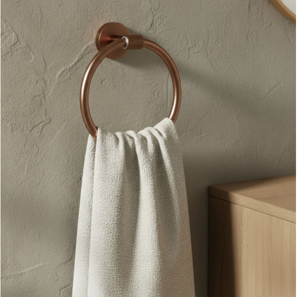 Полотенцедержатель кольцо REA 5710 GALO BRUSHED COPPER
