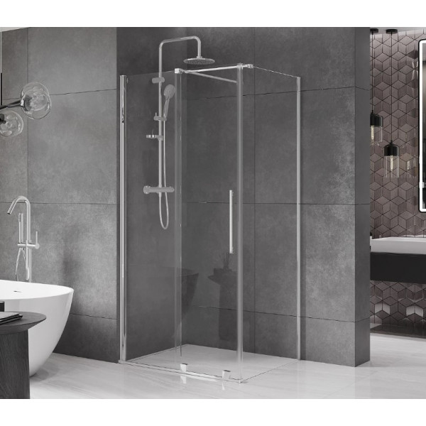 Душова кабіна MEXEN VELAR 100х120 CHROME