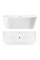Ванна пристенная REA CAPRI 160х80 WHITE акриловая