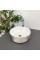 Умывальник (раковина) VBI PRATO BRUSH SILVER WHITE накладной