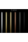 Душевая стенка REA FLEXI 110 TRANSPARENT BLACK