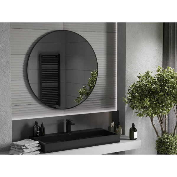 Дзеркало MEXEN LOFT 100 BLACK кругле