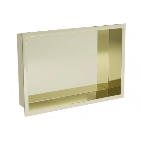 Вбудована полиця MEXEN X-Wall-R 45x30 GOLD з обідком