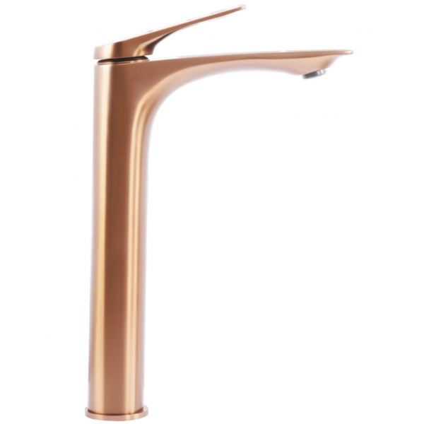 Смеситель для раковины (умывальника) REA AVALON BRUSHED COPPER высокий