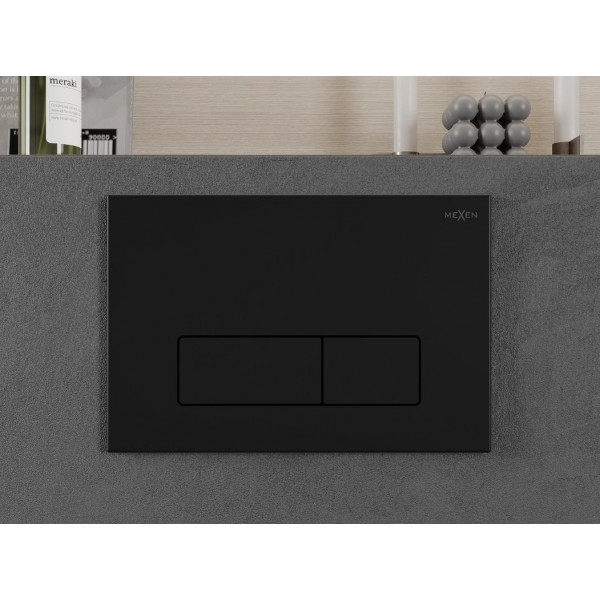 Кнопка змиву для інсталяції MEXEN FENIX 13 SLIM BLACK