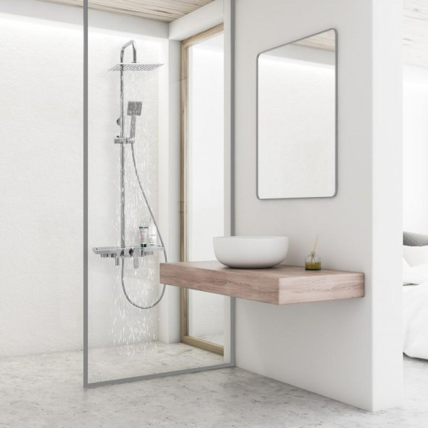 Душовий гарнітур YOKA OSLO 25 CHROME з виливом *