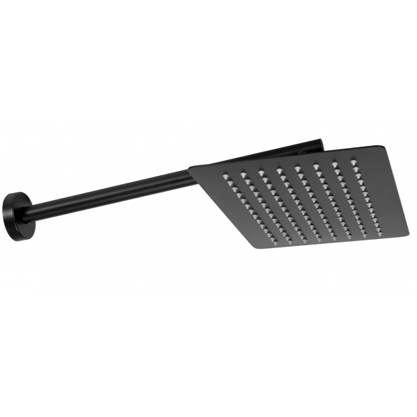 Душова система REA OVAL BLACK + BOX прихованого монтажу