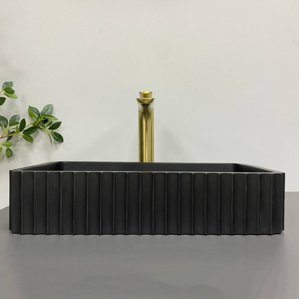 Умывальник (раковина) VBI FLORENTIA BLACK MATT накладной