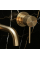 Смеситель для раковины REA LUNGO STRIPE BRUSHED GOLD + BOX скрытого монтажа