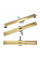 Трап для душа REA NEOX 90 SLIM PRO BRUSHED GOLD матовое золото