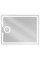 Дзеркало MEXEN ONYX 100x80 LED прямокутне