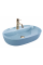 Умывальник (раковина) REA AURA 61 BLUE SHINY накладной
