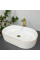 Умывальник (раковина) VBI VERONA 60 WHITE GOLD EDGE накладной