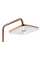 Душевой гарнитур REA ARGUS BRUSHED COPPER с изливом
