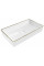 Умивальник (раковина) MEXEN NADIA 60 WHITE GOLD EDGE накладний