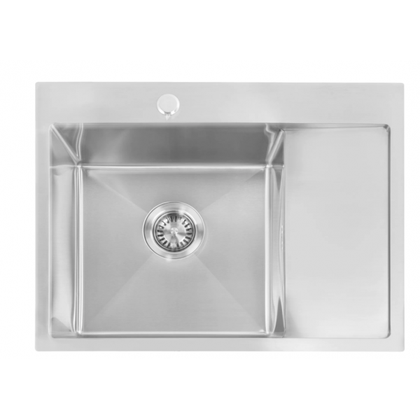 Стальная кухонная мойка REA FIN NICKEL BRUSHED