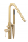 Смеситель для ванны REA  ARAS BRUSHED GOLD напольный