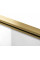 Душевая стенка REA AERO 110 BRUSHED GOLD