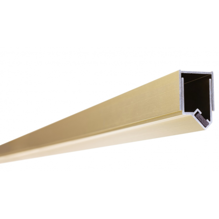 Магнитный профиль REA HUGO BRUSHED GOLD золотой матовый
