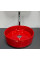 Умывальник (раковина) VBI PRATO RED GLOSSY накладной