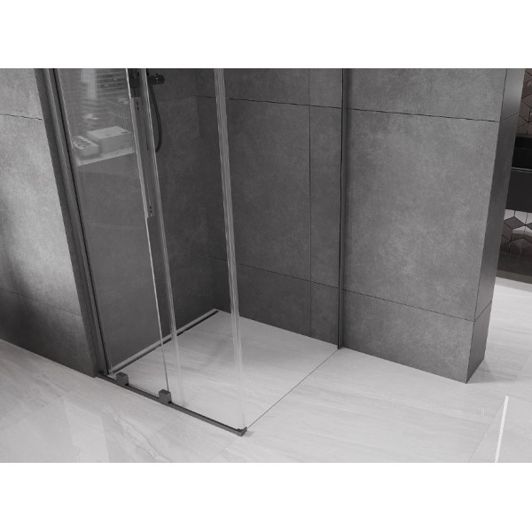 Душова кабіна MEXEN VELAR 110х110 GRAPHITE