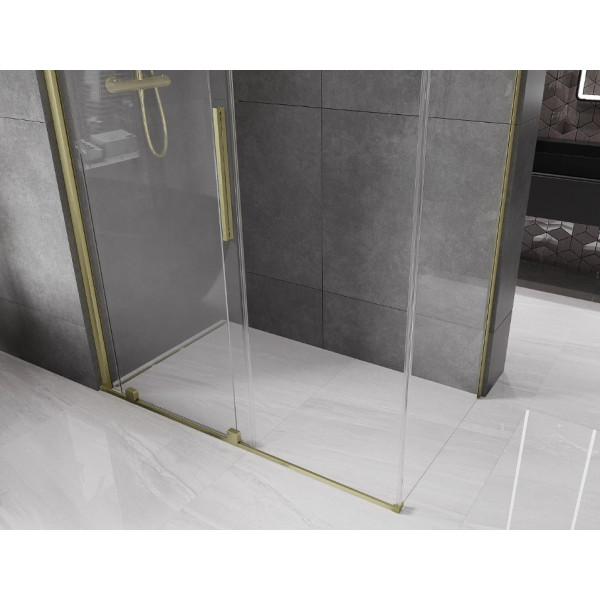 Душова кабіна MEXEN VELAR 140х75 BRUSHED GOLD