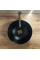 Умывальник (раковина) REA STELLA BLACK MARBLE BRUSHED накладной