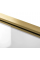 Душевая дверь REA ATLAS 100 L BRUSHED GOLD