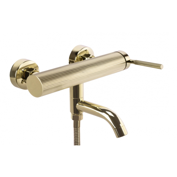 Смеситель для ванны и душа REA ARGON GOLD с изливом