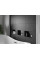 Вбудована полиця MEXEN X-Wall-NR 30x20 BLACK без обідка