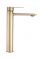 Смеситель для раковины REA VENETA BRUSHED GOLD высокий