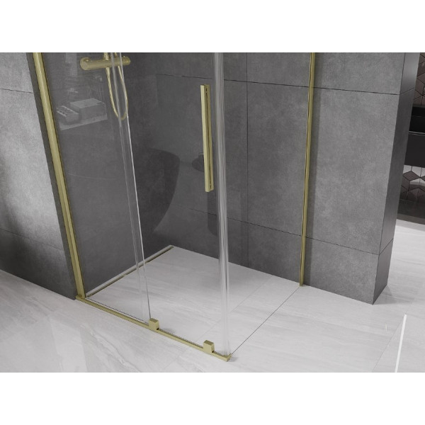 Душова кабіна MEXEN VELAR 140х90 BRUSHED GOLD