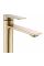 Смеситель для раковины (умывальника) REA STORM BRUSHED GOLD высокий