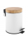 Кошик для сміття YOKA BIN WHITE BAMBOO 3л. для ванної кімнати *
