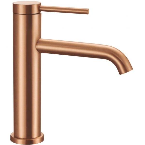Смеситель для раковины (умывальника) REA CLIF BRUSHED COPPER низкий