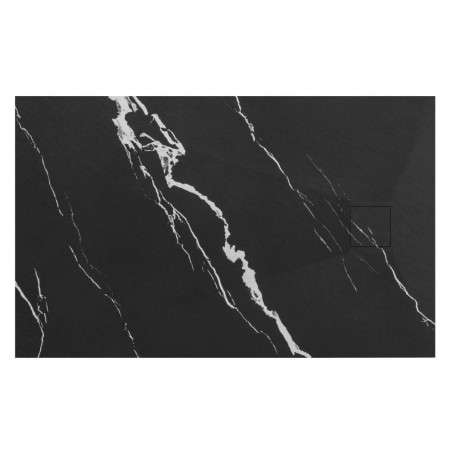 Душевой поддон REA MAGNUM 80x100 CARRARA BLACK