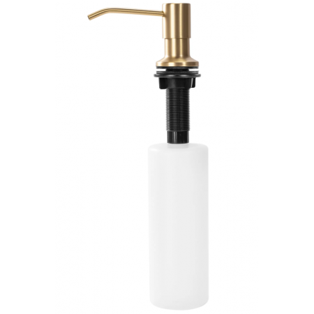 Врезной дозатор для жидкости VBI ROUND BRUSHED GOLD