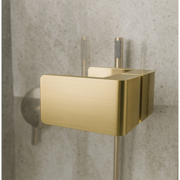 Душевая кабина REA ATLAS 80х80 P BRUSHED GOLD