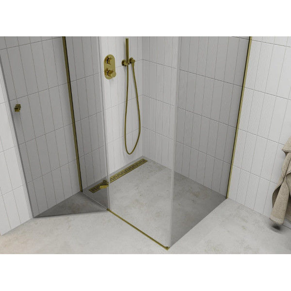 Душова кабіна MEXEN ROMA 120x80 GOLD