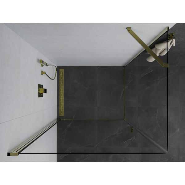 Душова кабіна MEXEN PRETORIA 90x80 GOLD