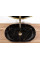 Умывальник (раковина) REA NADIA BLACK MARBLE SHINY накладной