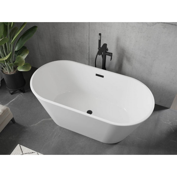 Ванна окрема MEXEN FLAVIA 150x75 WHITE-B акрилова