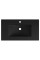 Умивальник (раковина) MEXEN ATENA 101 BLACK MATT врізний чорний