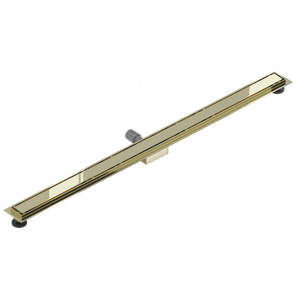 Трап для душу MEXEN FLAT 110 M13 GOLD 2в1 золотий