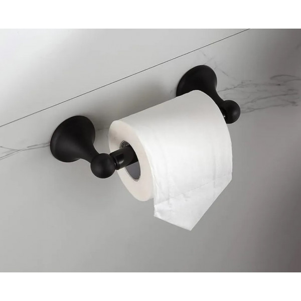 Держатель для туалетной бумаги REA 332869A BLACK черный