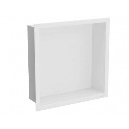 Вбудована полиця MEXEN X-Wall-R 30 WHITE з обідком