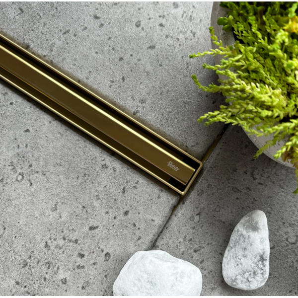 Трап для душа REA NEOX 60 SLIM PRO GOLD золотой