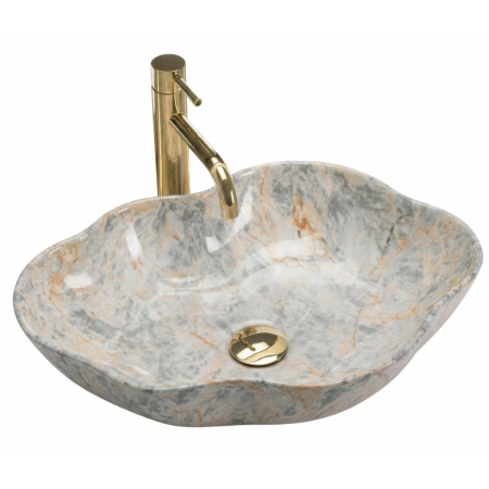 Умывальник (раковина) REA PEARL RUSTSTONE накладной